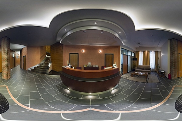 The entrance to the Central office view reception
